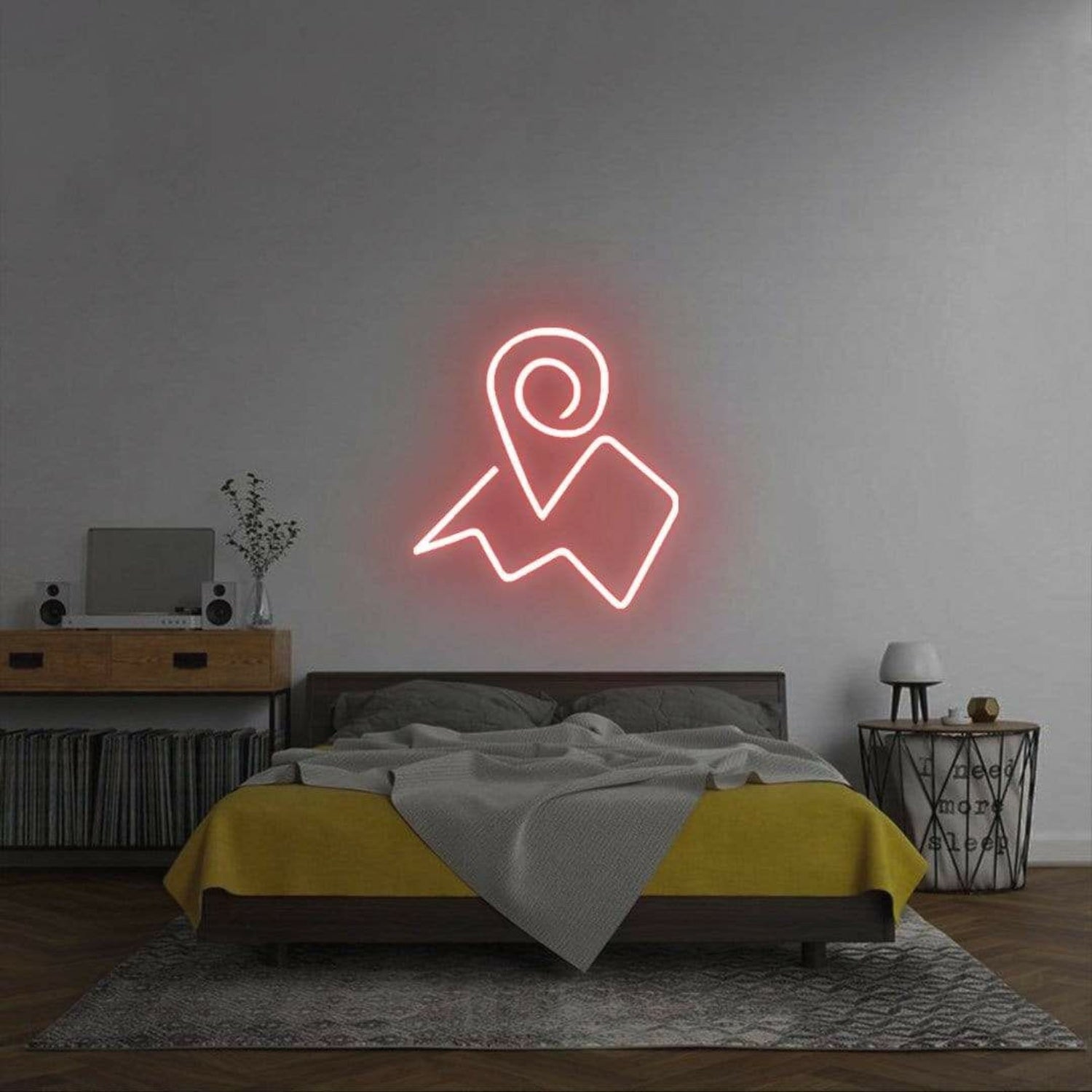 Map Led Neon Sign | Shineneon