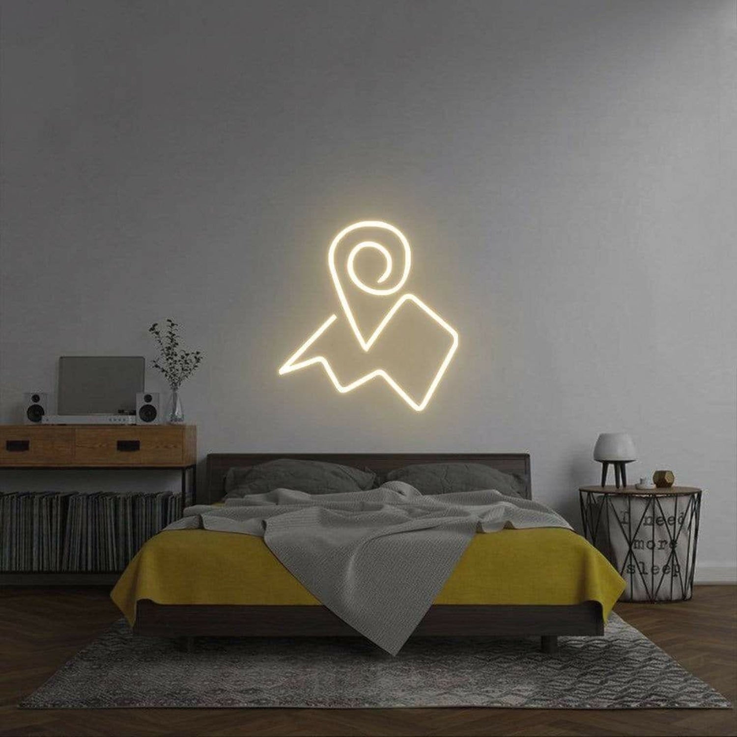 Map Led Neon Sign | Shineneon