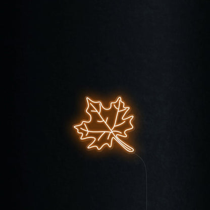 Maple Leaf Light-Up Led Neon Sign Wall Art | Shineneon