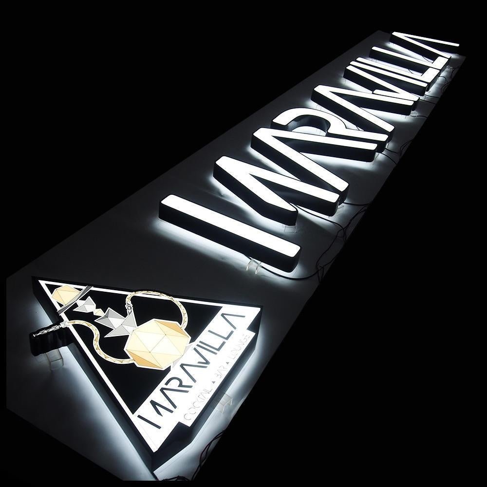 Maravilla 3D Front And Back Lit Letters Metal Led Sign - Shineneon