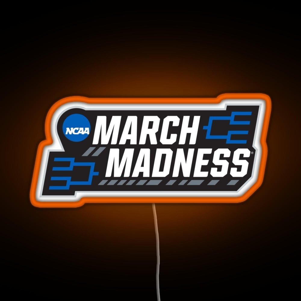 March Madness Rgb Led Neon Sign Pop Wall Art - Shineneon