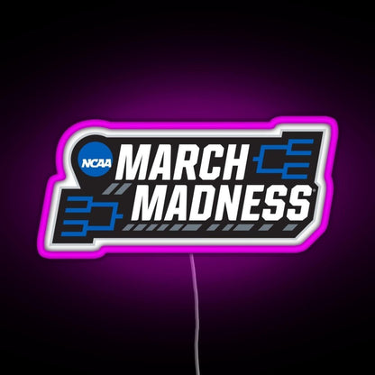 March Madness Rgb Led Neon Sign Pop Wall Art - Shineneon