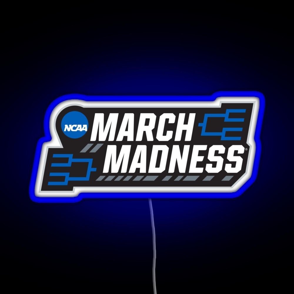 March Madness Rgb Led Neon Sign Pop Wall Art - Shineneon