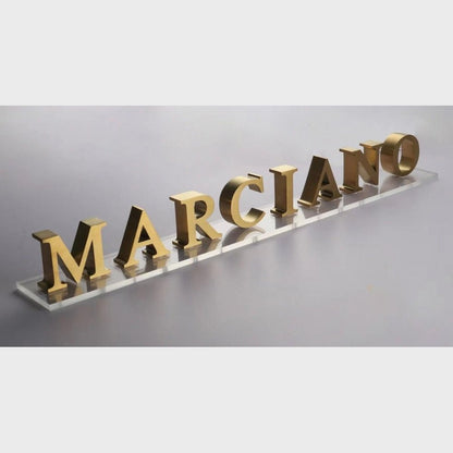 Marciano 3D Backlit Channel Letters Led Light Sign - Shineneon