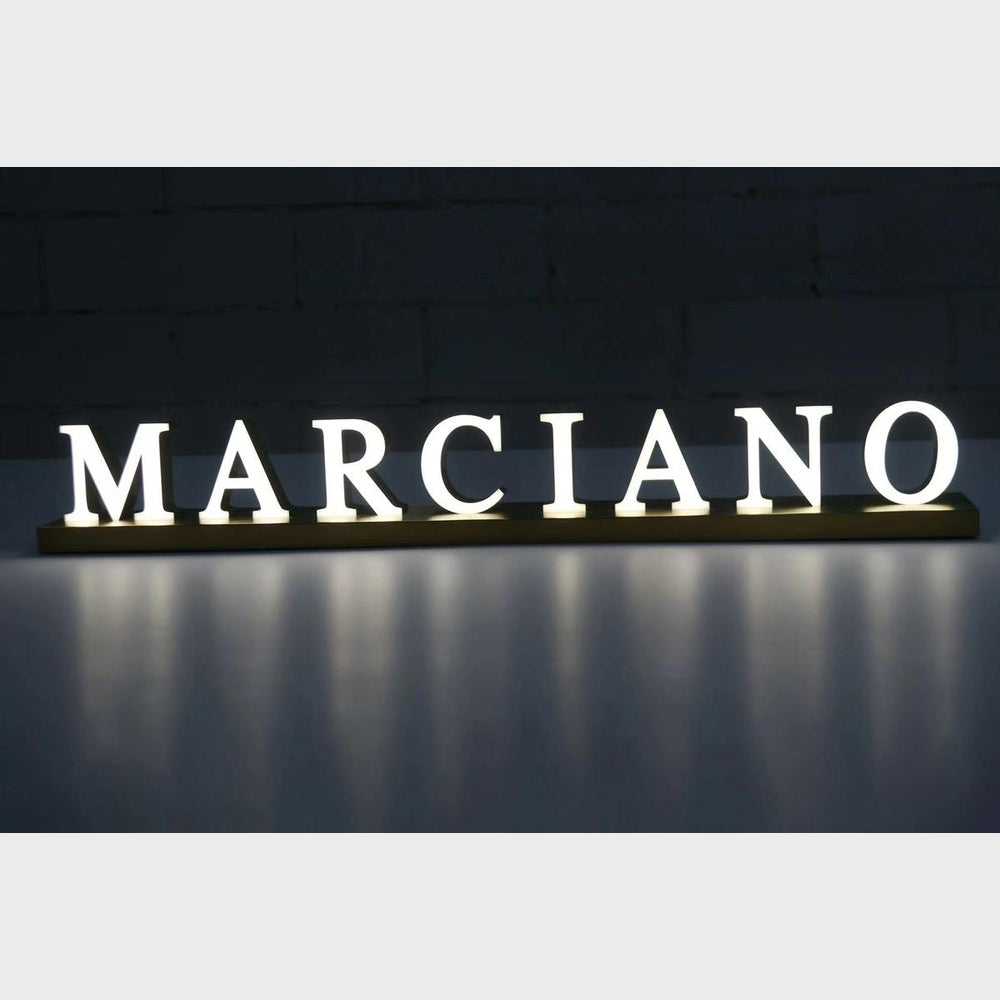 Marciano 3D Frontlit Channel Letters Led Light Sign