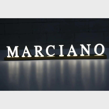 Marciano 3D Frontlit Channel Letters Led Light Sign