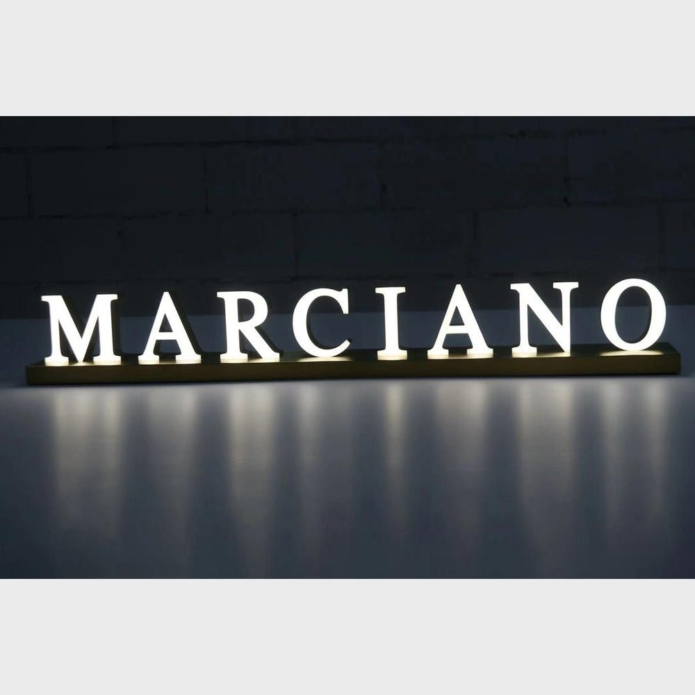 Marciano 3D Frontlit Channel Letters Led Light Sign - Shineneon