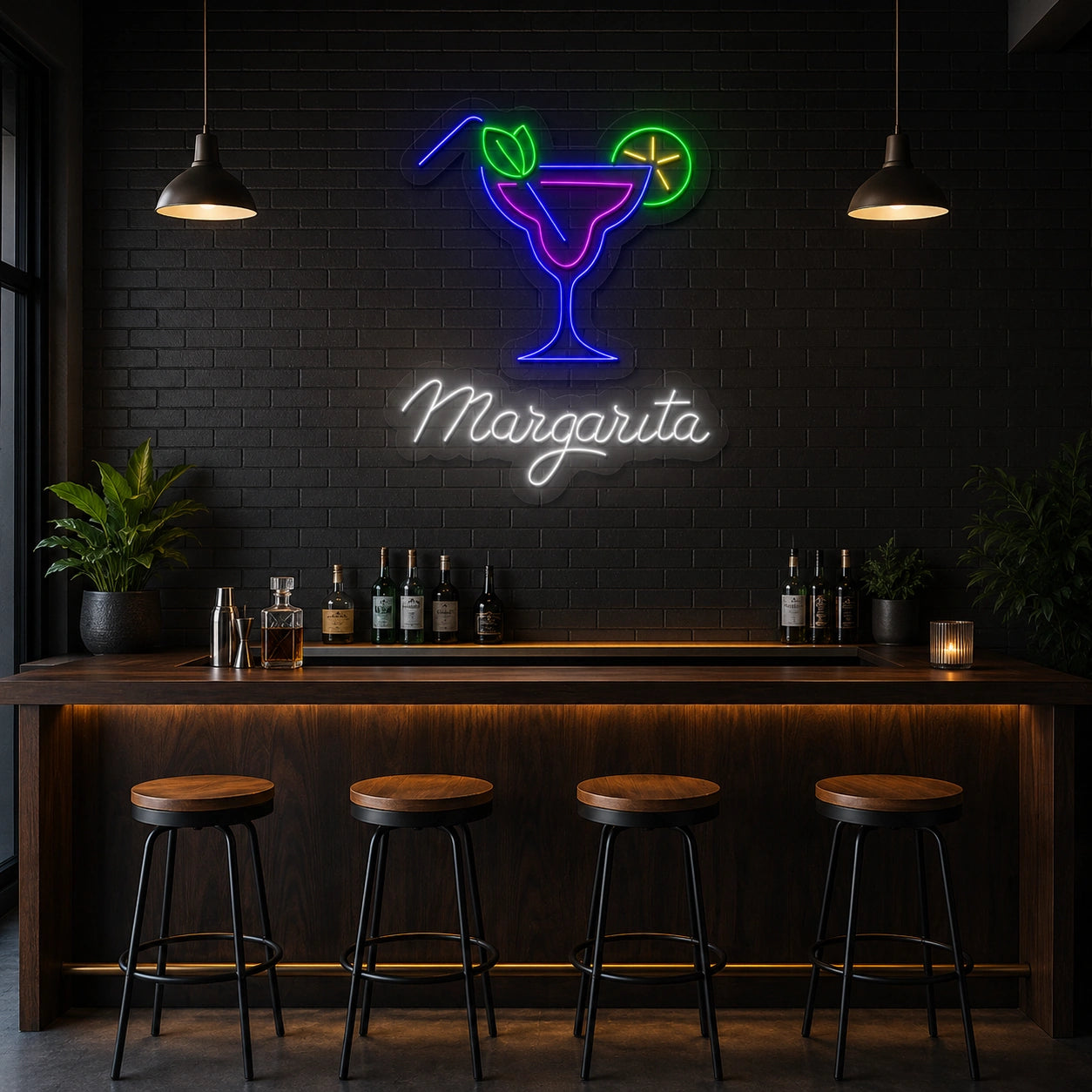 Margarita Bar LED Neon Sign - 01 Original Product Image