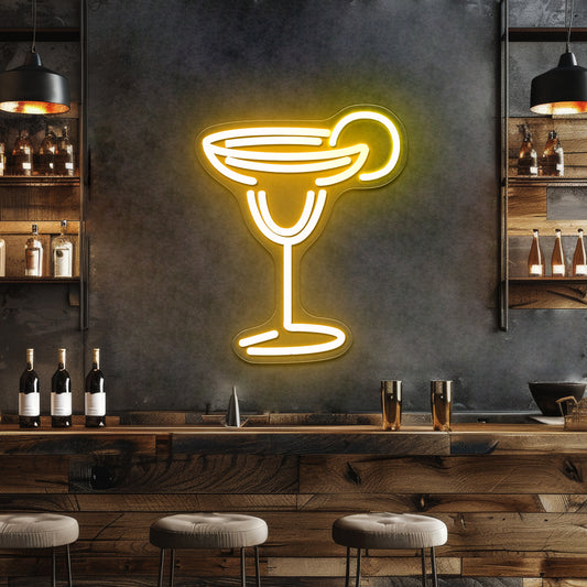 Margarita Cheap Led Neon Signs For Bar Wall Decor