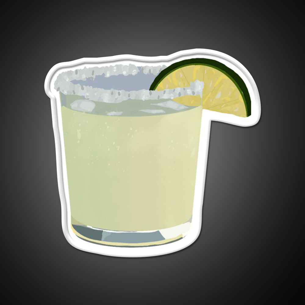 Margarita Cocktail Bar Decor Led Neon Sign Drink Lounge Art Rgb Color - LED neon sign view 11