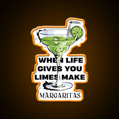 Margarita Cocktail Bar Decor Led Neon Sign For Cocktail Lovers Rgb Color - Shineneon