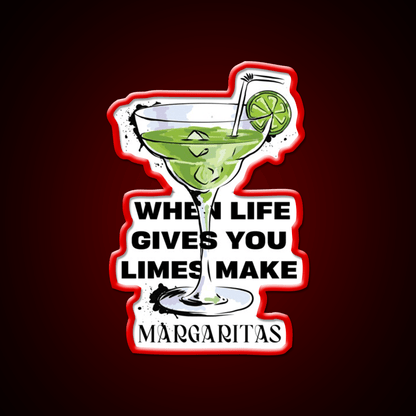 Margarita Cocktail Bar Decor Led Neon Sign For Cocktail Lovers Rgb Color - Shineneon