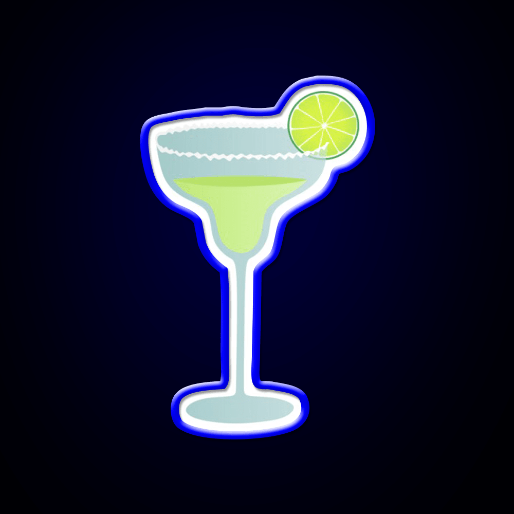 Margarita Cocktail Bar Decor Led Neon Sign Neon Party Sign Rgb Color - Shineneon