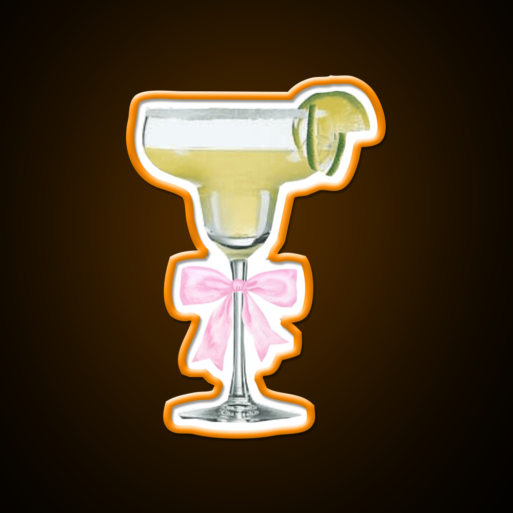 Margarita Cocktail Coquette Cocktail Bar Decor Led Neon Sign Rgb Color - LED neon sign view 6
