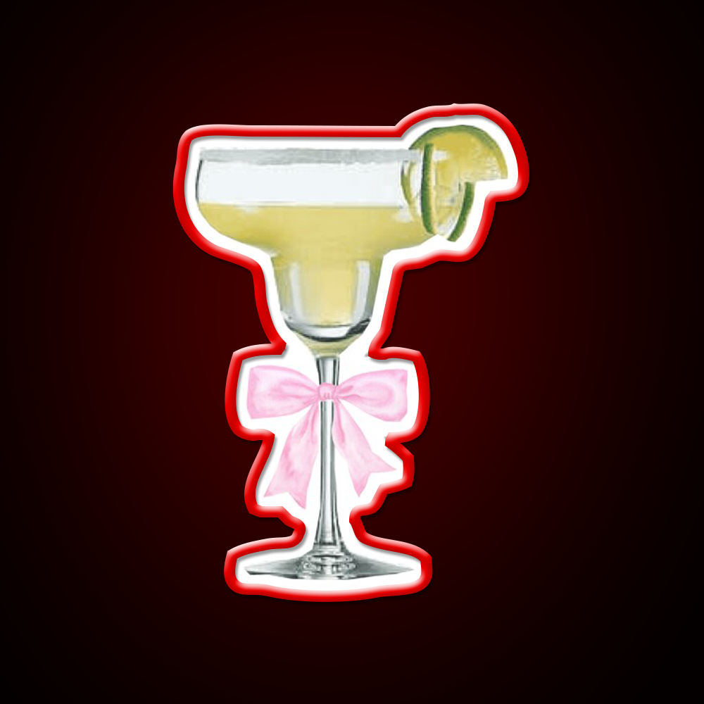 Margarita Cocktail Coquette Cocktail Bar Decor Led Neon Sign Rgb Color - LED neon sign view 10