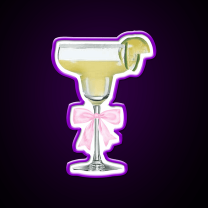 Margarita Cocktail Coquette Cocktail Bar Decor Led Neon Sign Rgb Color - Shineneon
