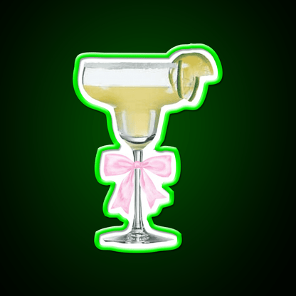 Margarita Cocktail Coquette Cocktail Bar Decor Led Neon Sign Rgb Color - Shineneon