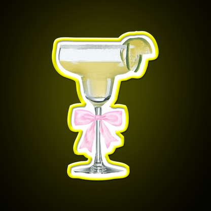 Margarita Cocktail Coquette Cocktail Bar Decor Led Neon Sign Rgb Color - LED neon sign view 7