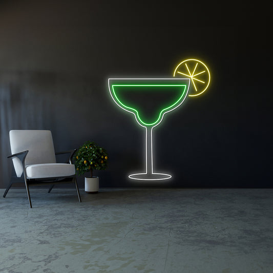 Margarita Cocktail Led Sign