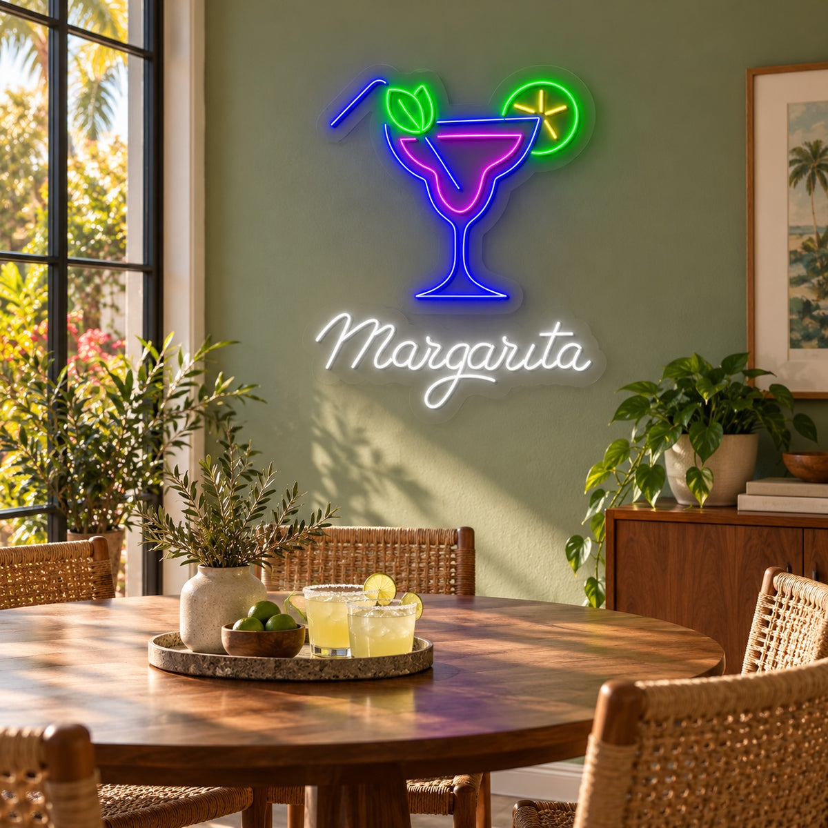 Margarita LED Neon Sign - lifestyle view