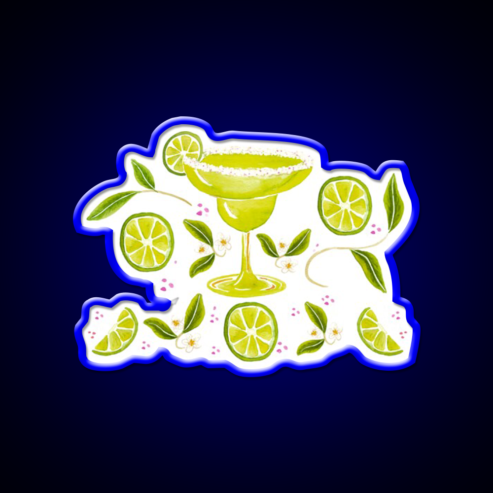 Margarita Party Cocktail Bar Decor Led Neon Sign Rgb Color - LED neon sign view 5