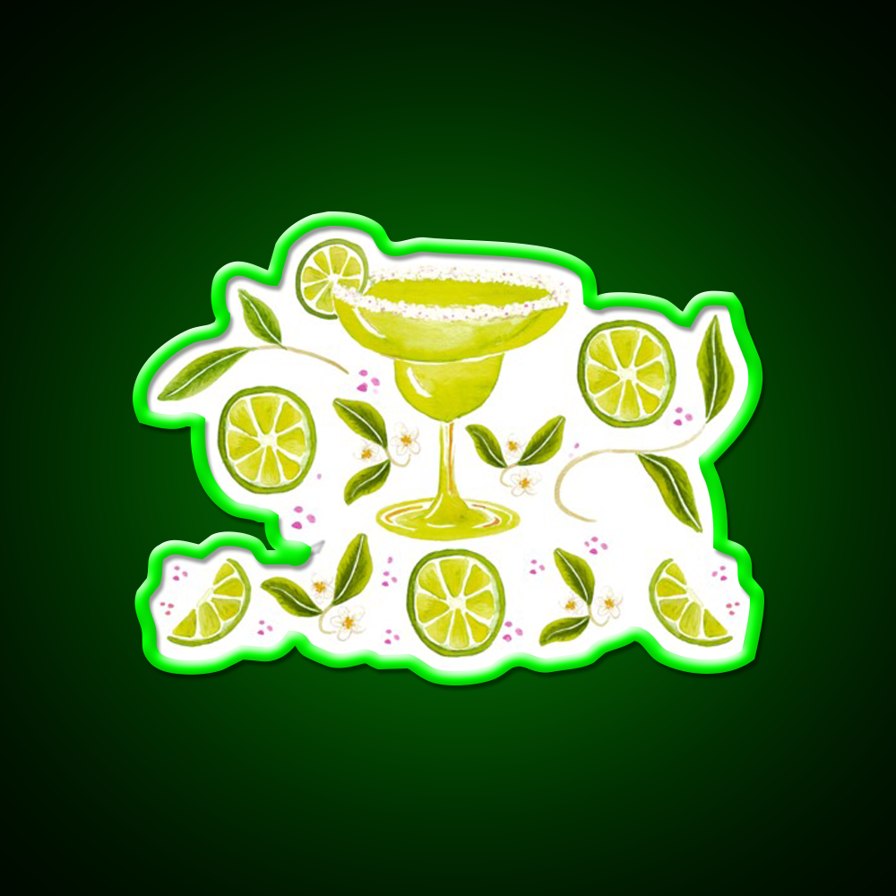 Margarita Party Cocktail Bar Decor Led Neon Sign Rgb Color - LED neon sign view 8