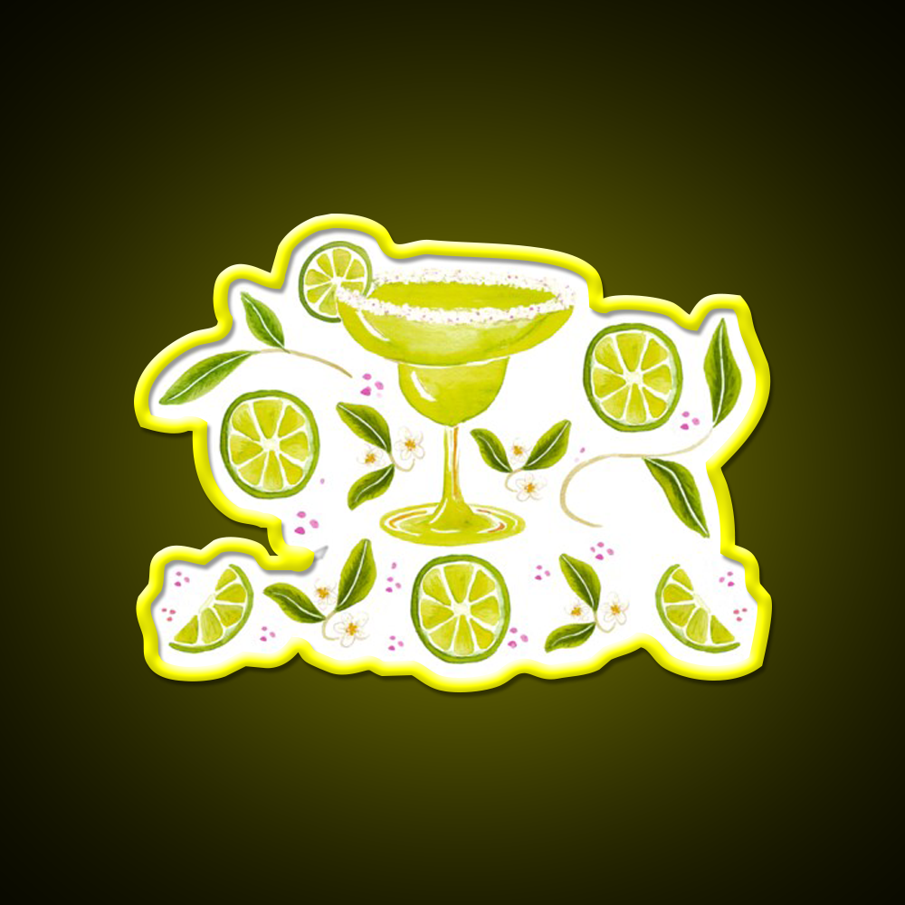 Margarita Party Cocktail Bar Decor Led Neon Sign Rgb Color - LED neon sign view 7
