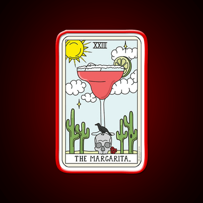 Margarita Reading Party Drink Tequila Led Neon Sign Rgb Color - Shineneon