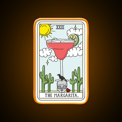Margarita Reading Party Drink Tequila Led Neon Sign Rgb Color - Shineneon