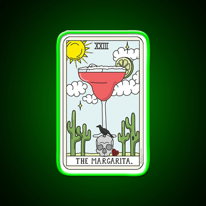 Margarita Reading Party Drink Tequila Led Neon Sign Rgb Color - Shineneon