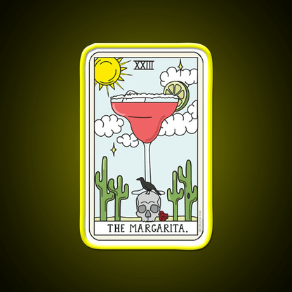 Margarita Reading Party Drink Tequila Led Neon Sign Rgb Color - Shineneon