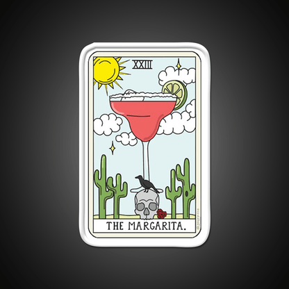 Margarita Reading Party Drink Tequila Led Neon Sign Rgb Color - Shineneon