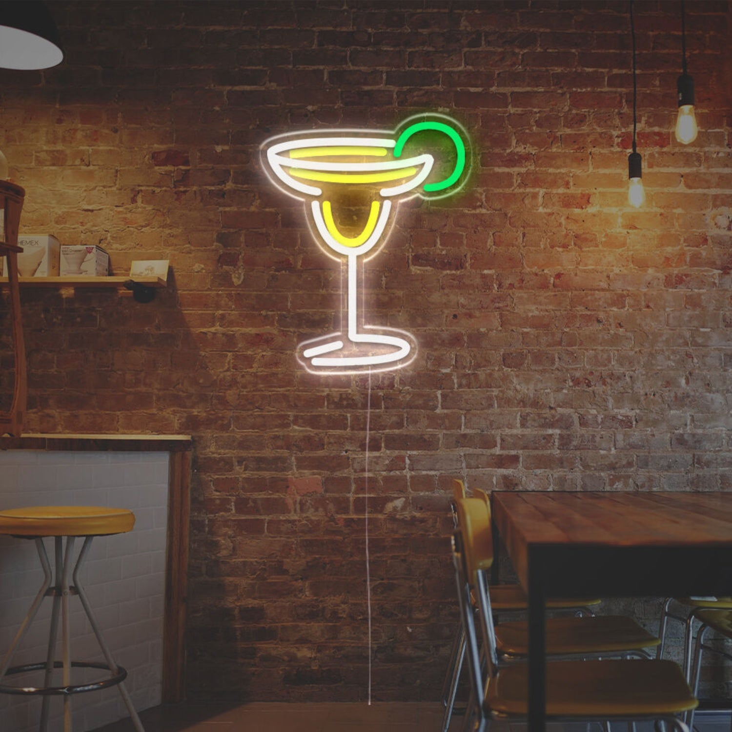 Margarita White Led Neon Sign | Shineneon