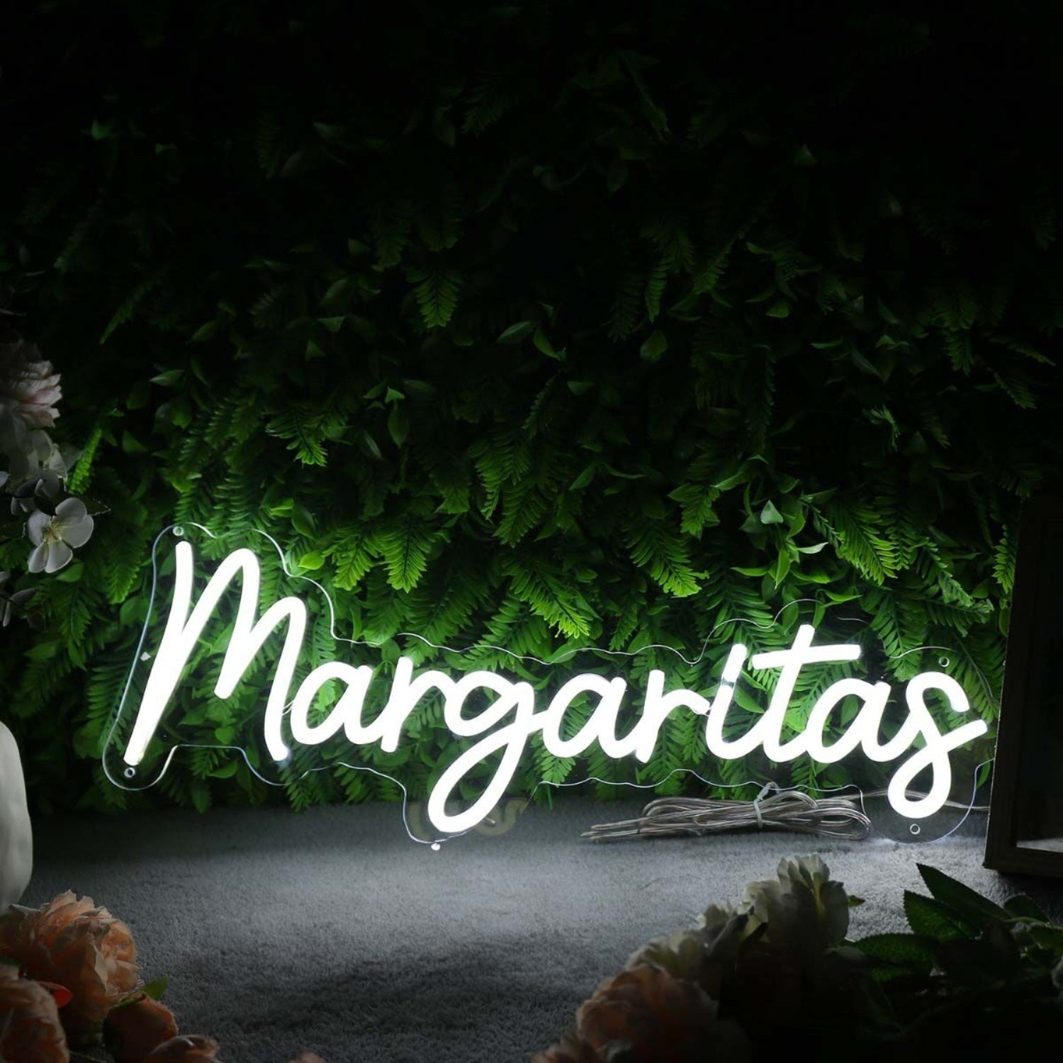 Margaritas White Led Neon Sign - Shineneon