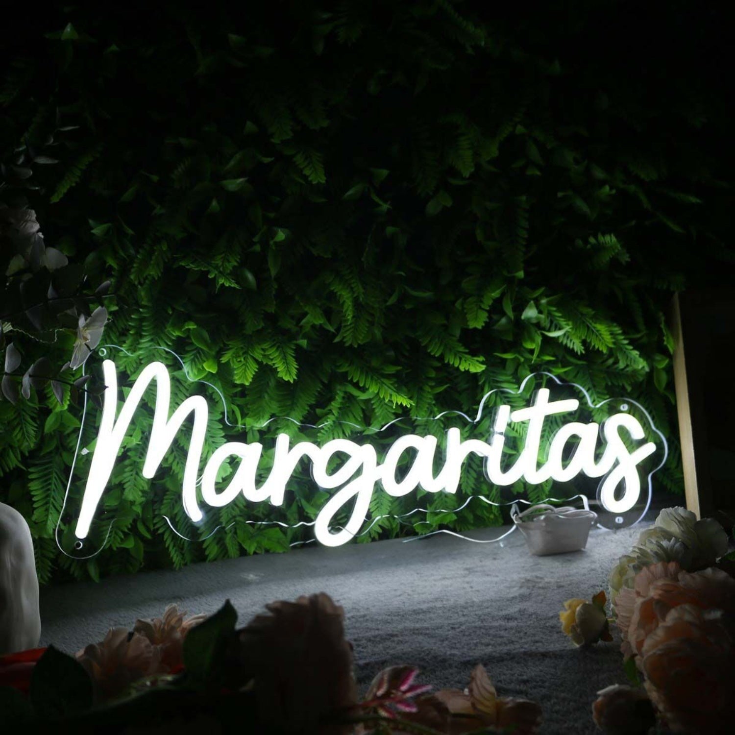 Margaritas White Led Neon Sign - Shineneon