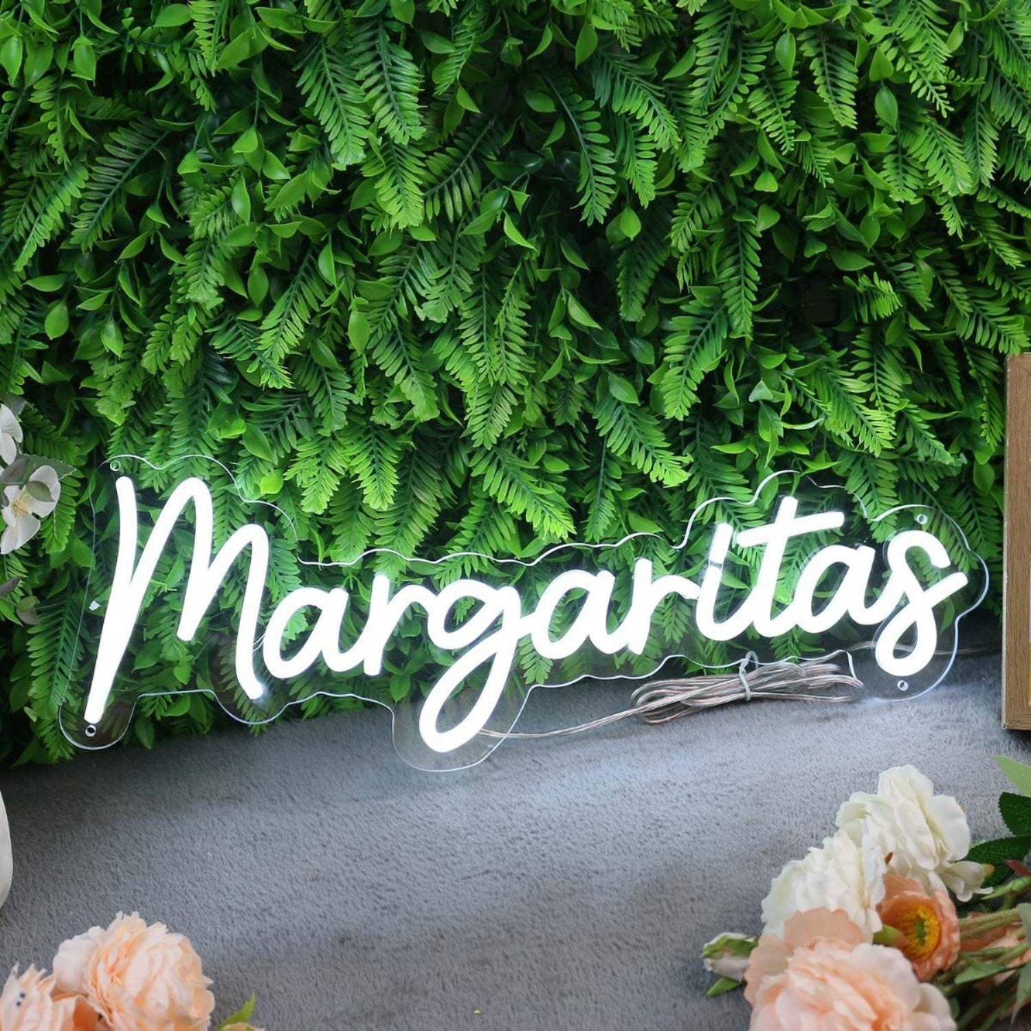 Margaritas White Led Neon Sign - Shineneon