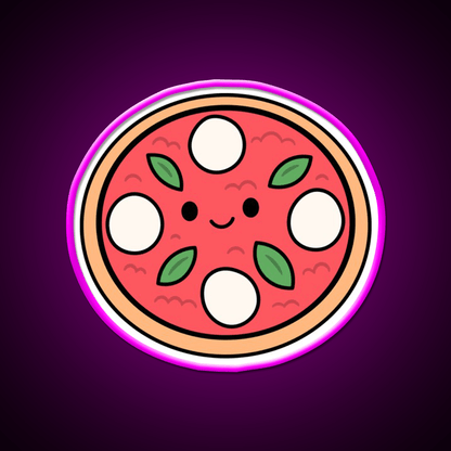 Margherita Pizza Fast Food Led Neon Sign For Burger Place Rgb Color - Shineneon