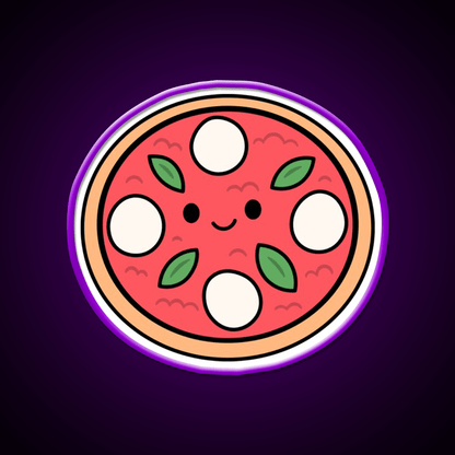 Margherita Pizza Fast Food Led Neon Sign For Burger Place Rgb Color - Shineneon