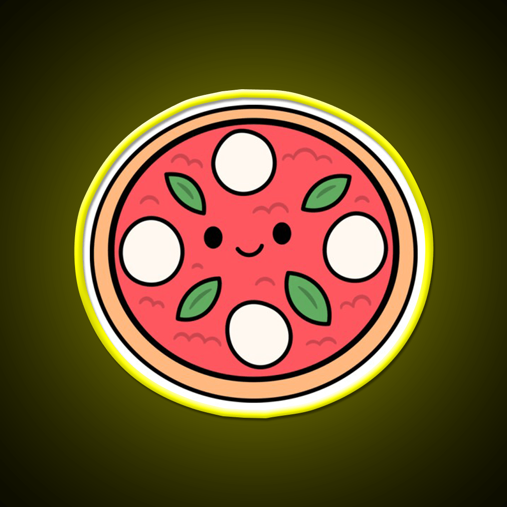 Margherita Pizza Fast Food Led Neon Sign For Burger Place Rgb Color - Shineneon