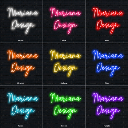 Mariana Design LED Neon Sign - 05 Color Grid