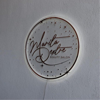Marila Dextre Acrylic Business Logo Sign - Shineneon