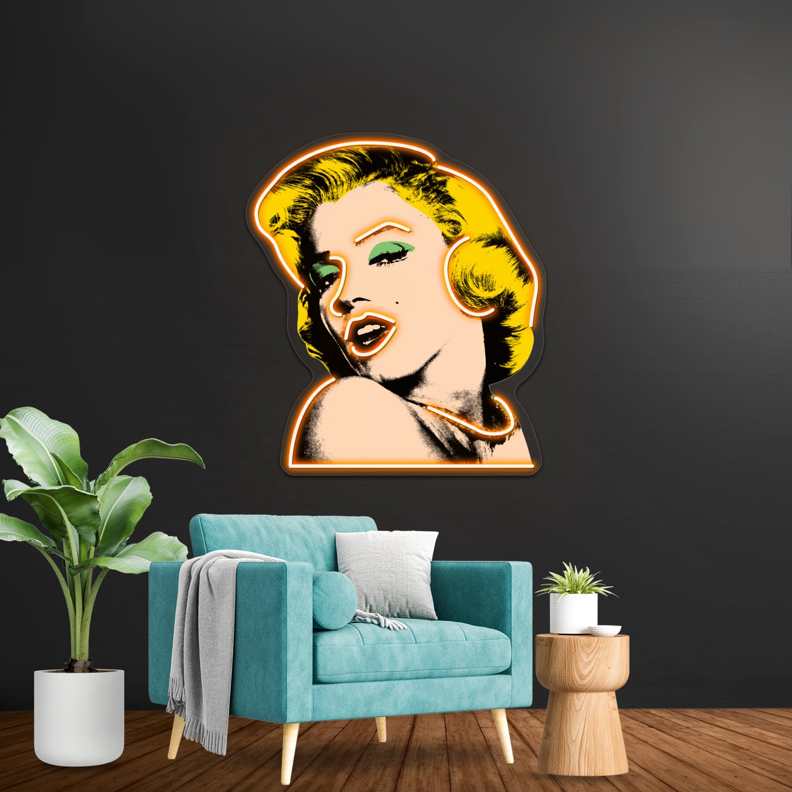 Marilyn Fashion Wall Decor Artwork Led Neon - LED neon sign view 15