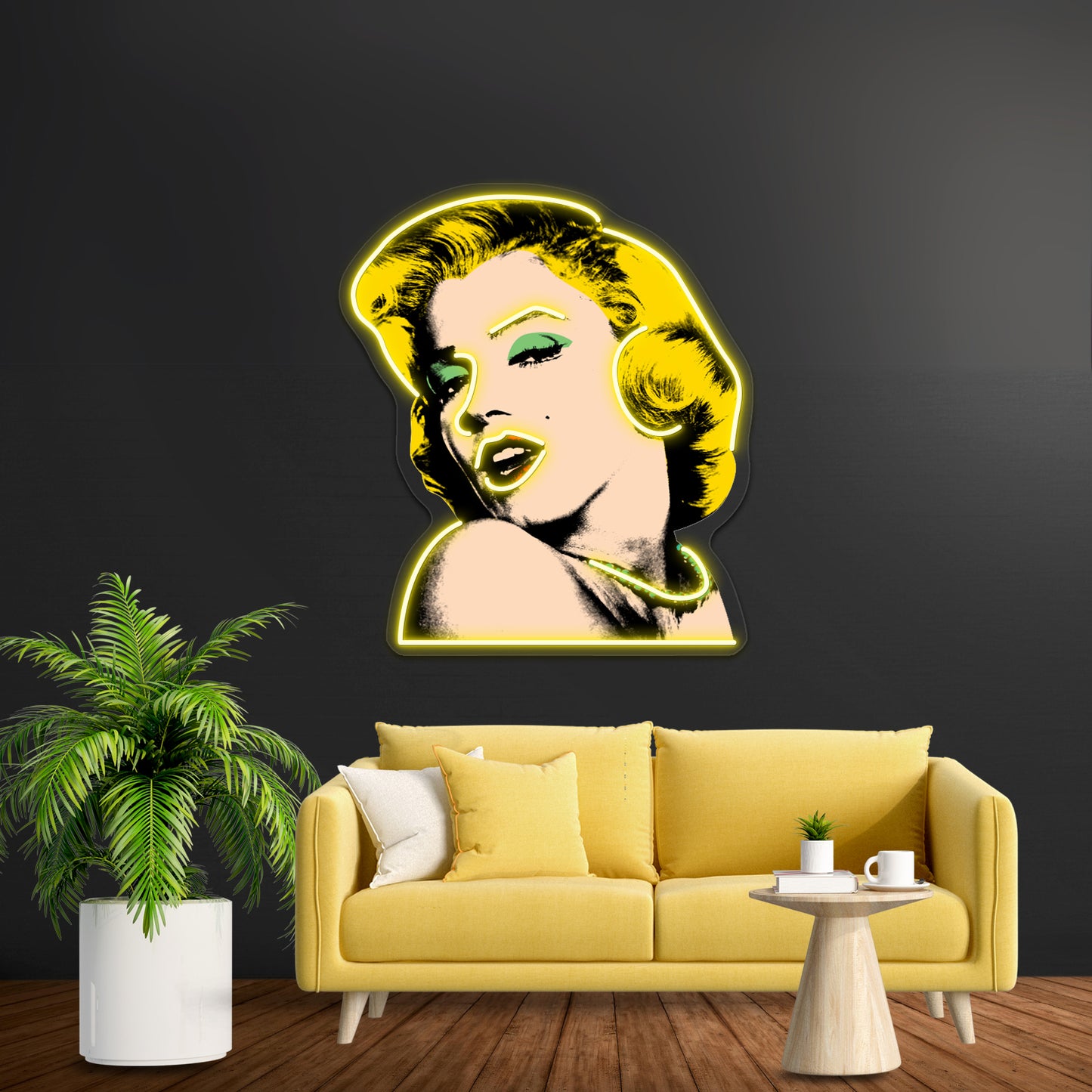 Marilyn Artwork Neon Wall Signs