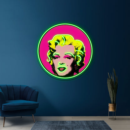 Marilyn Fashion Wall Decor Artwork Led Neon - LED neon sign view 9