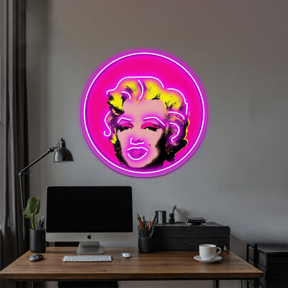 Marilyn Fashion Wall Decor Artwork Led Neon