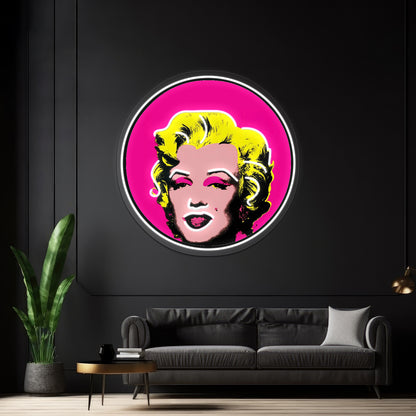 Marilyn Fashion Wall Decor Artwork Led Neon - LED neon sign view 8