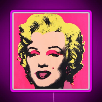 Marilyn Rgb Led Neon Sign Pop Wall Art - Shineneon