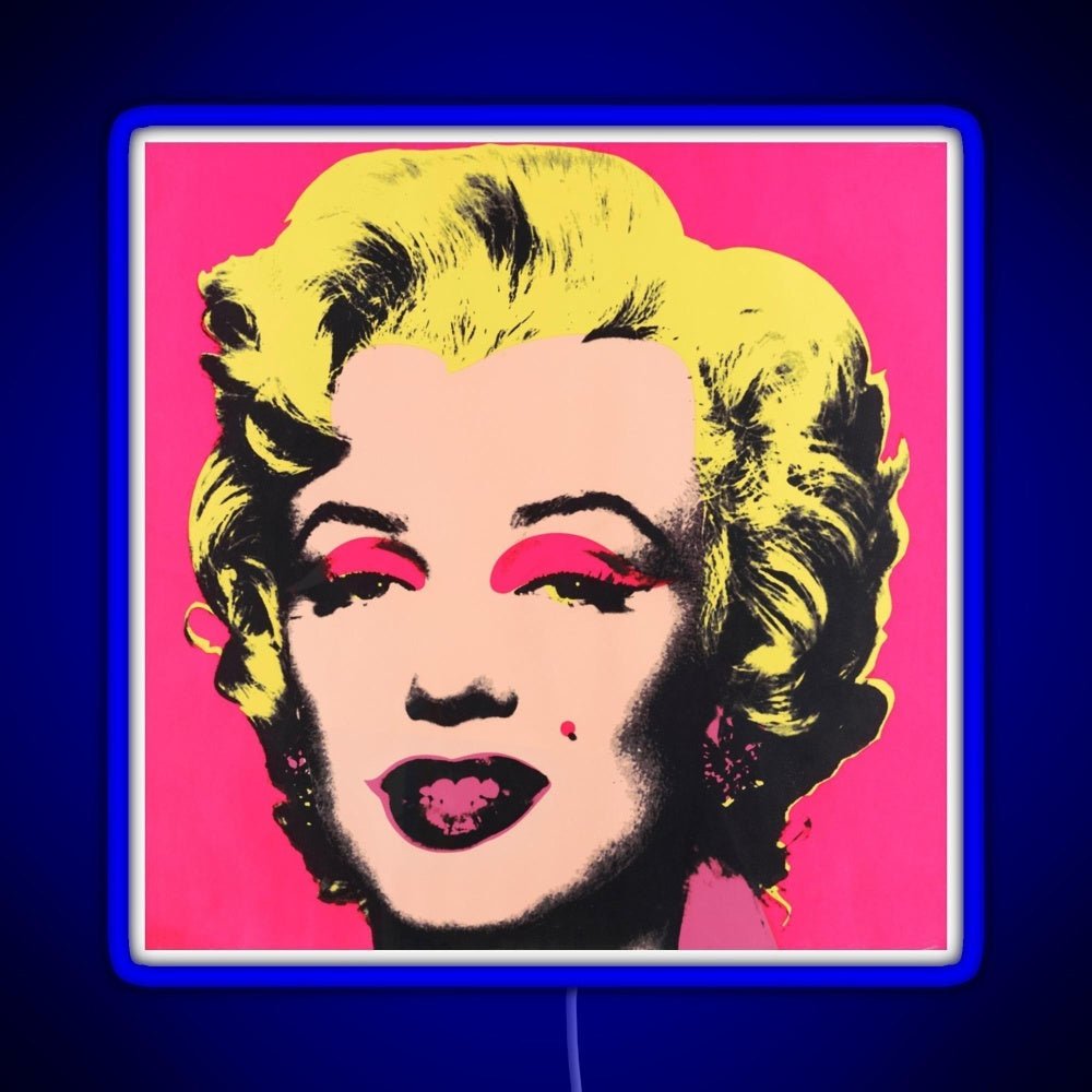 Marilyn Rgb Led Neon Sign Pop Wall Art - Shineneon