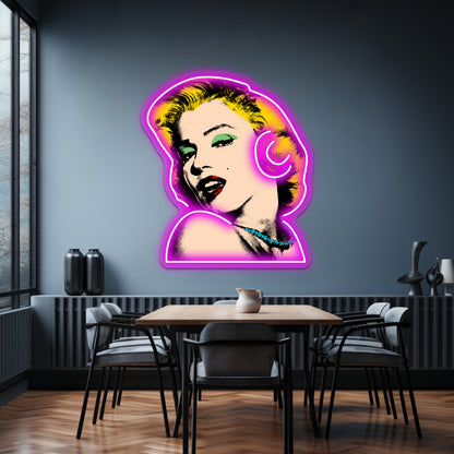 Marilyn Wall Artwork Neon Signs