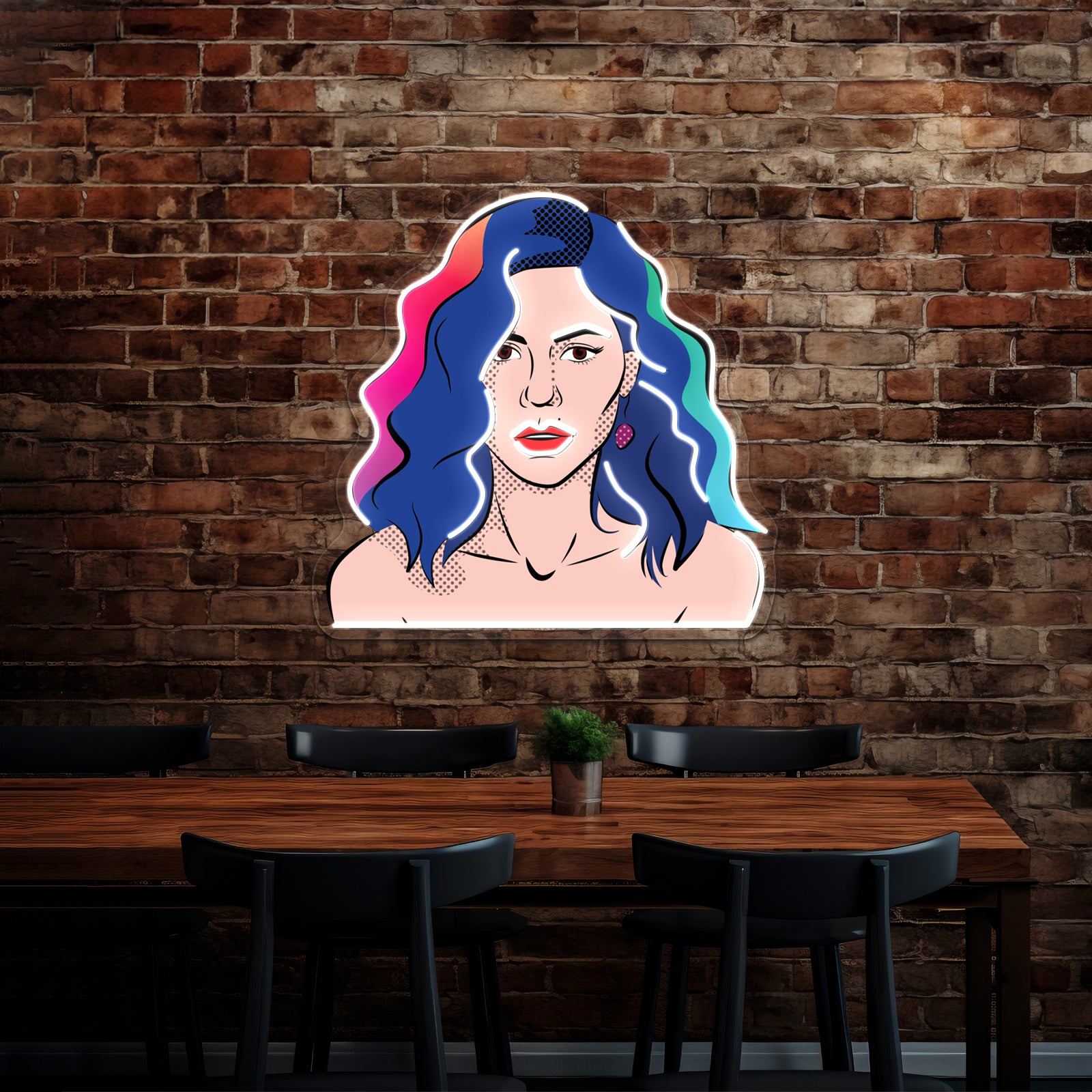 Mars Cool Neon Sign For Kids Bedroom